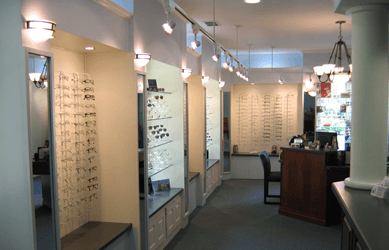 Inside Our Optical Shop